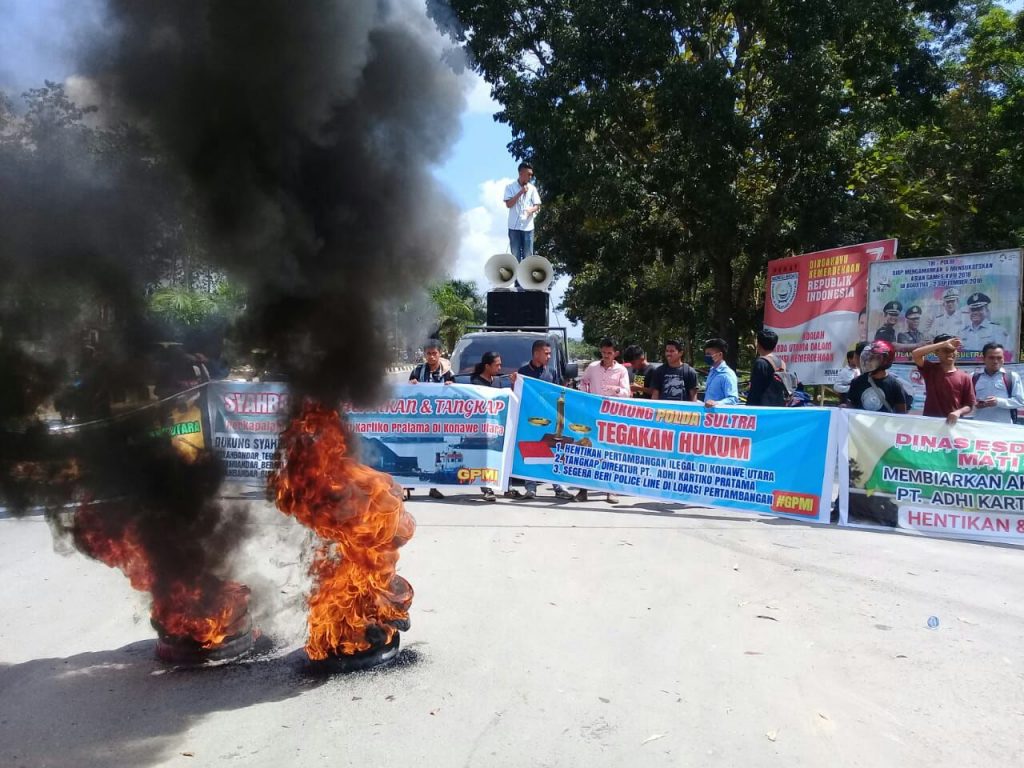 GPMI Sultra Desak Aktivitas Penambangan PT AKP Dihentikan