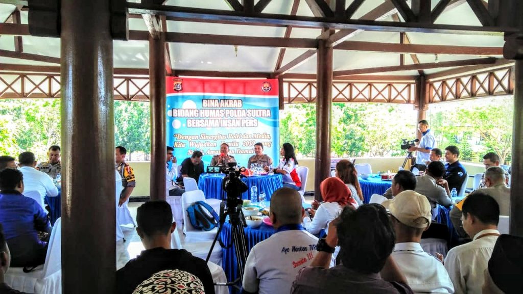 Kapolda Sultra Ajak Media Perangi Hoax
