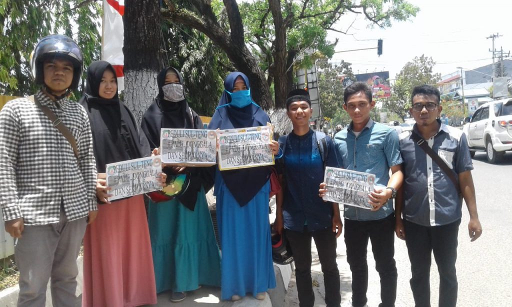 Mahasiswa Tirongkotua Kabaena Galang Donasi untuk Korban Gempa Sulteng