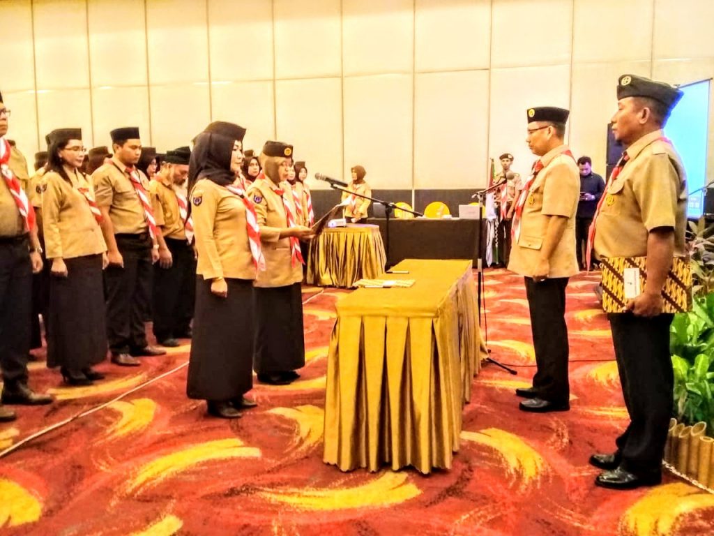 Lantik Saka Pramuka Bakti Husada Kendari, Ini Pesan Sulkarnain