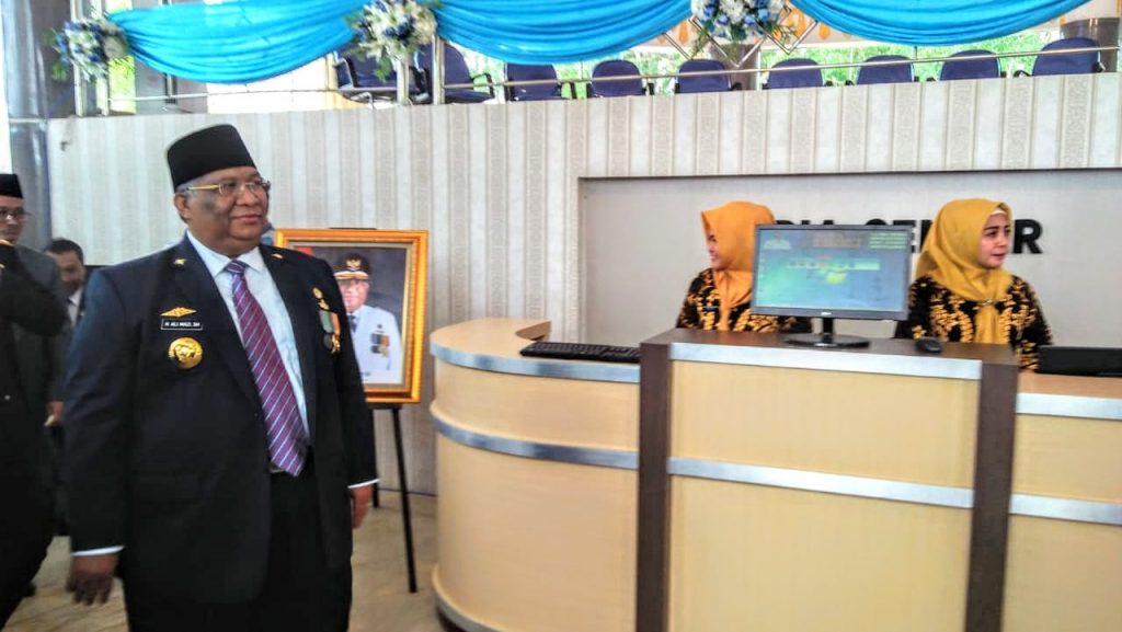 Ali Mazi Resmikan Media Center dan Klinik Kerja Sama