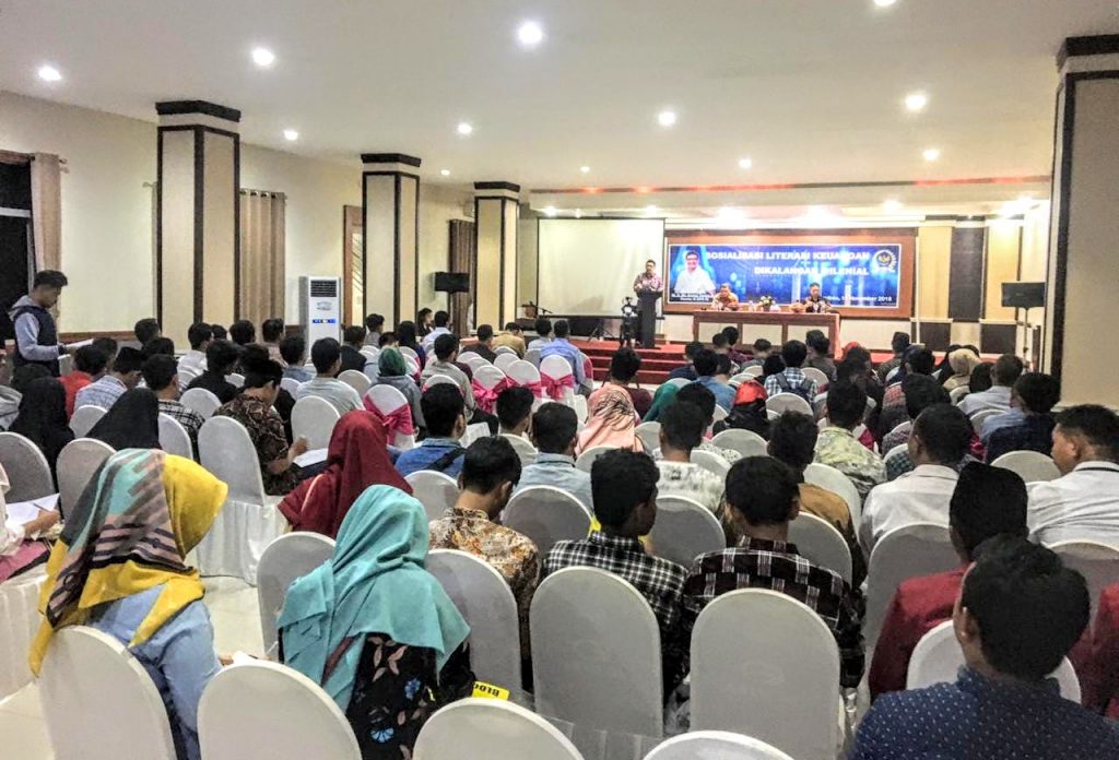 Sosialisasi Literasi Keuangan, OJK Sasar Kaum Milenial Baubau