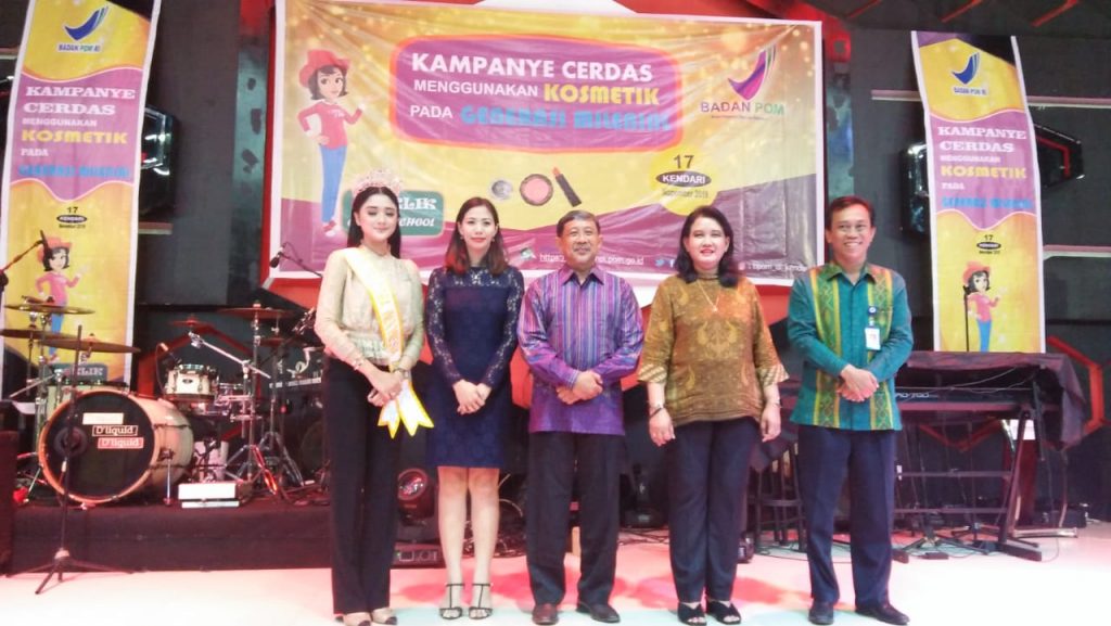 BPOM Kendari Ingatkan Generasi Milenial Cerdas Memilih Kosmetik