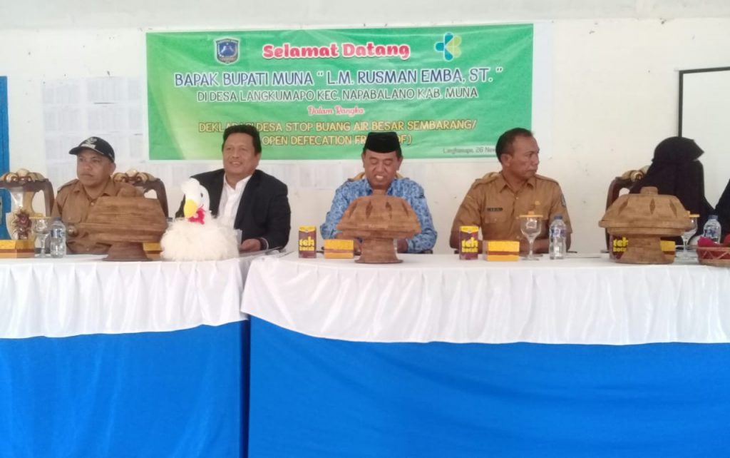 Rusman Emba Resmikan DSBABS di Langkumapo