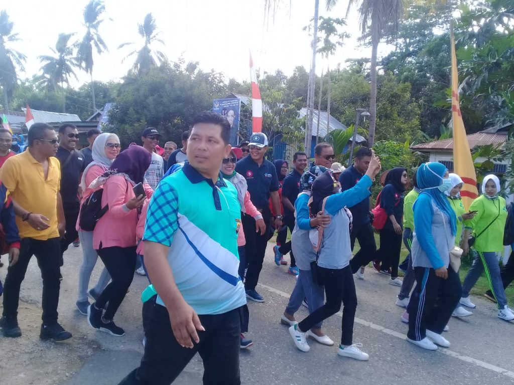 Pemda Mubar Gelar Jalan Santai Peringati HKN ke 54