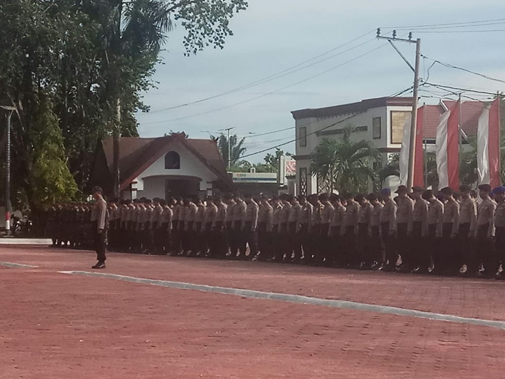 Ratusan Personil Polri dan TNI Amankan Pilkades Kolaka