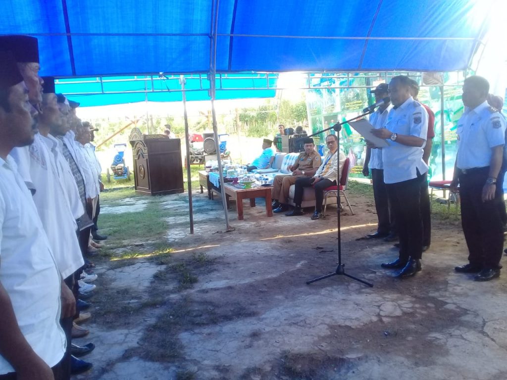 Kukuhkan Pengurus KTNA Kecamatan, Rajiun Pesan Hal Ini