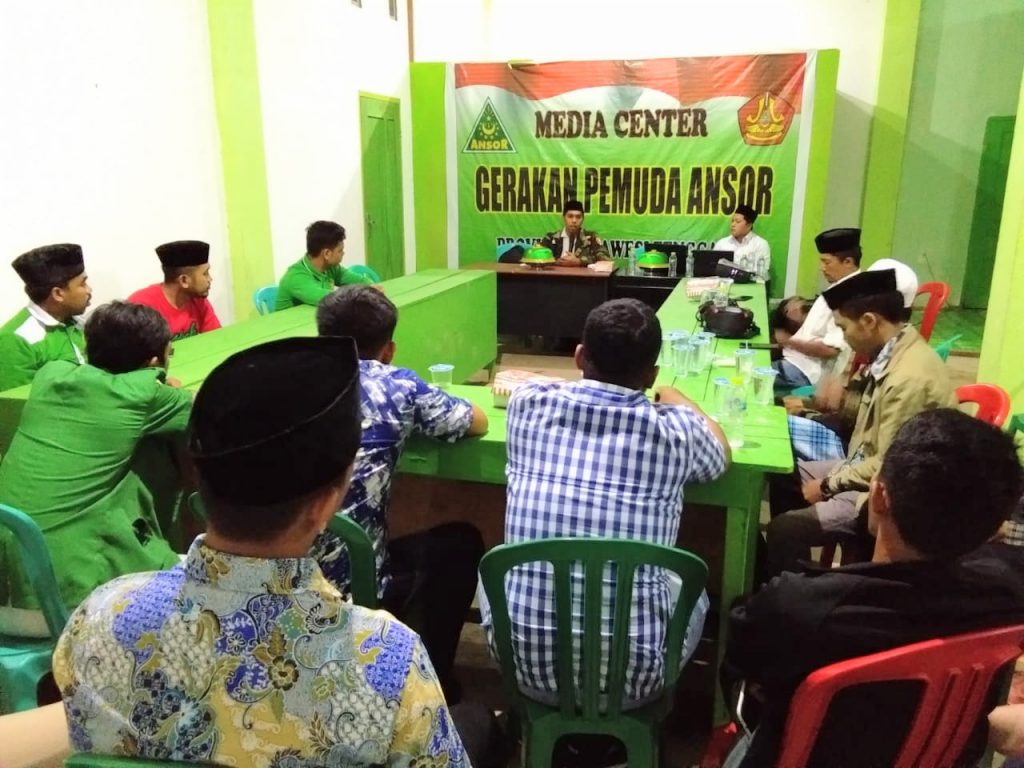 Jelang Akhir Tahun, GP Ansor Sultra Gelar Dialog dan Ngaji