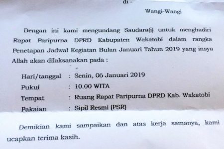 Aneh H Hamiruddin Masih Pede Jadi Pimpinan Dewan