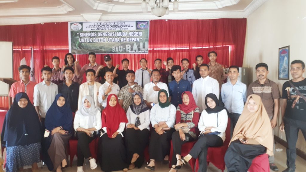 HIPMA Butur Baubau Periode 2019-2020 Resmi Dilantik