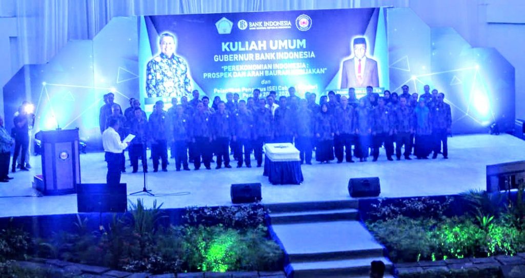 Perry Warjiyo Ajak Pengurus ISEI Kendari Ikut Berkontribusi Nyata dalam Pembangunan