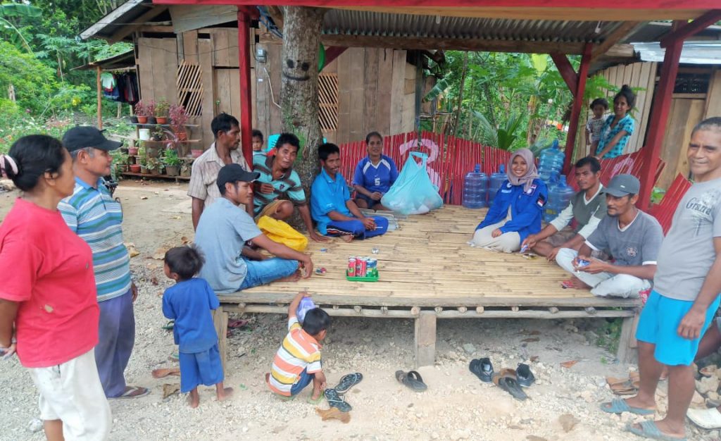 Blusukan, Muhlisa Djamal Berikan Pendidikan Politik pada Masyarakat