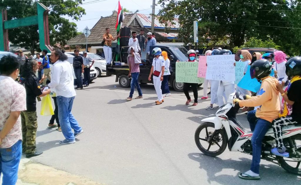 Tenaga Honorer di Muna Tuntut Dana BPJS Kapitasi dan Insentif