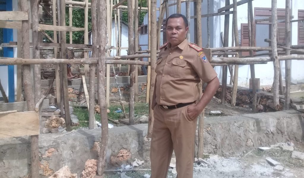 Pembangunan Gedung Aula Dinas PTSP Mubar Mulai Dikerjakan