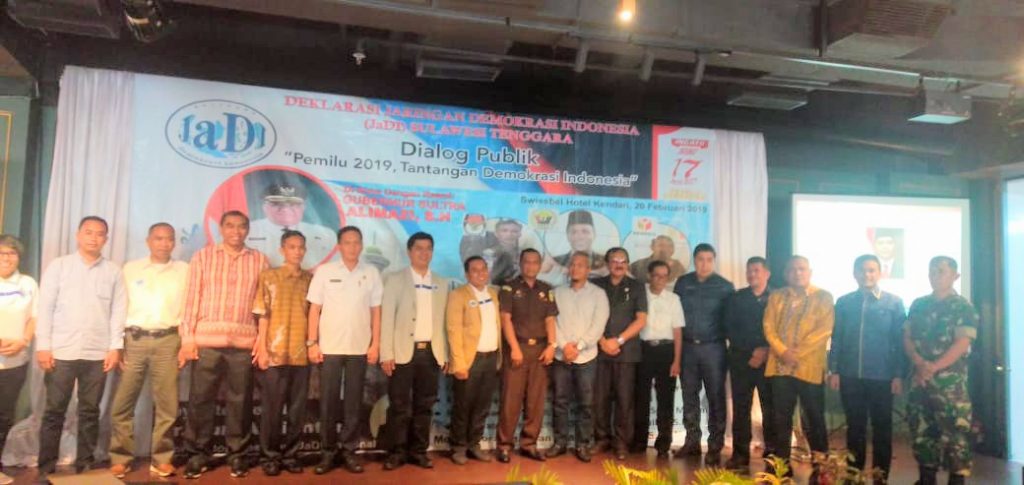 Kawal Proses Demokrasi, JaDI Sultra Dideklarasikan