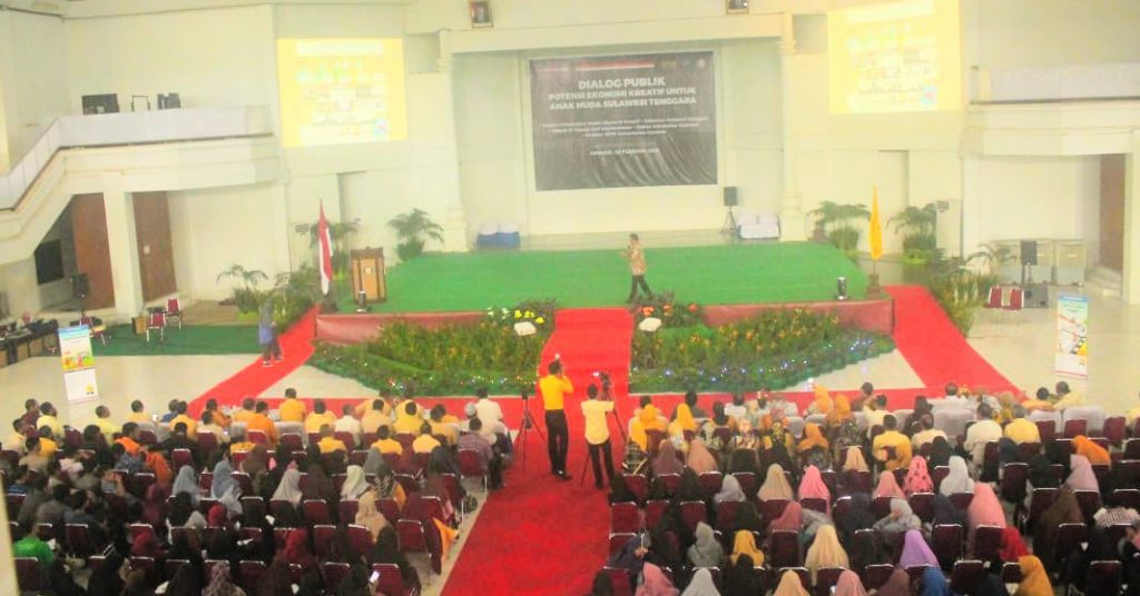 Kemenkominfo Ajak Anak Muda Sultra Tingkatkan Potensi Ekonomi Kreatif