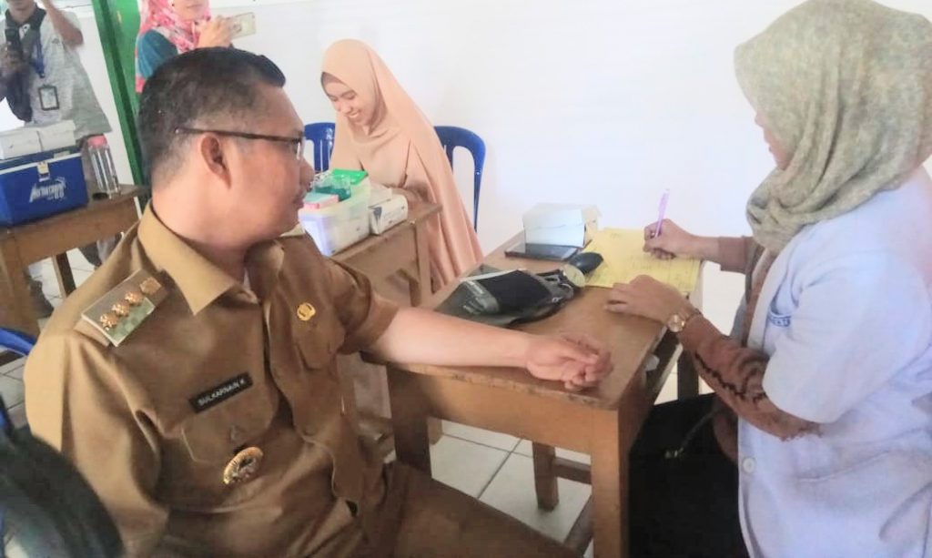 Donor Darah di SMAN 4 Kendari, Sulkarnain Ungkap Rasa Rindu