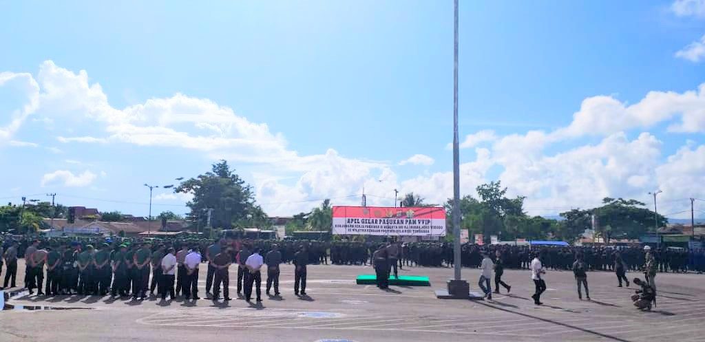 Polda Sultra Siagakan 933 Personil Pengamanan Kunjungan Jokowi