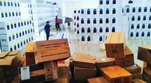 548 Boks Surat Suara Tiba di KPUD Bombana