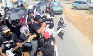 Sebarluaskan Informasi Pemilu, KPU Sultra Turun ke Jalan