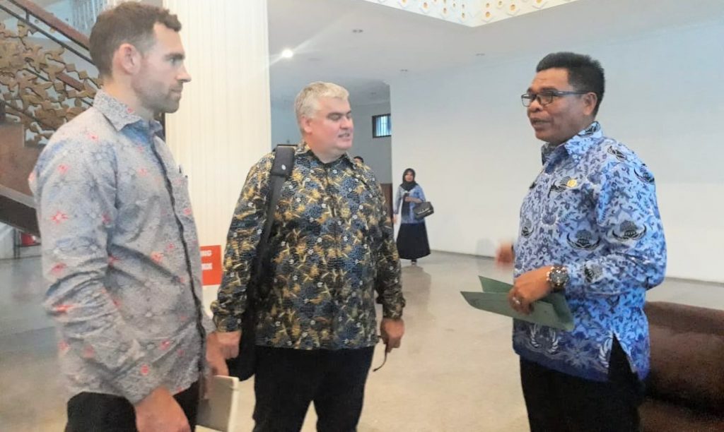 Perwakilan USAID dan Pemprov Sultra Bertemu Bahas Perubahan Iklim