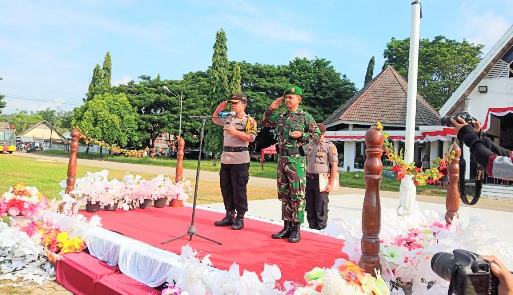 Polres dan Kodim 1416 Muna Siap Amankan Pemilu Serentak
