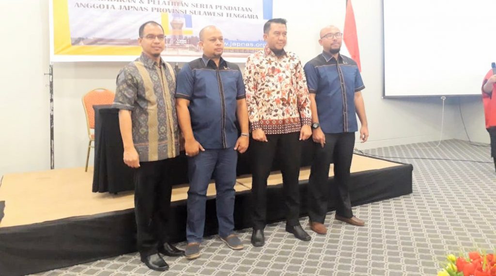 Laraskan Tata Kelola Organisasi, Japnas Sultra Gelar Diklat Pendataan Anggota