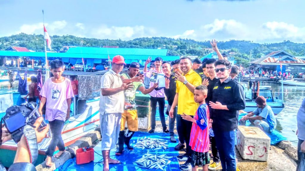 Kunjungi TPI Sodoha, AJP Janji Kawal Aspirasi Pedagang