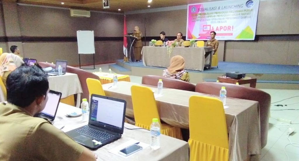 Pemkot Kendari Resmikan SP4N LAPOR