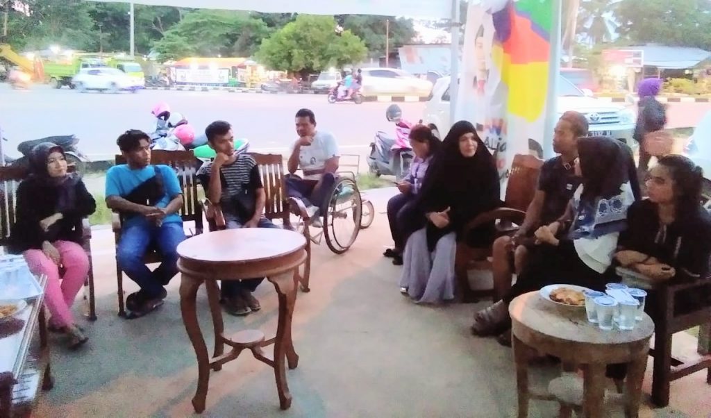 Dewi Kartika Janji akan Memperhatikan Para Penyandang Difabel