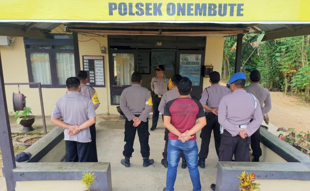Polsek Onembute Siap Amankan Pemilu 17 April 2019