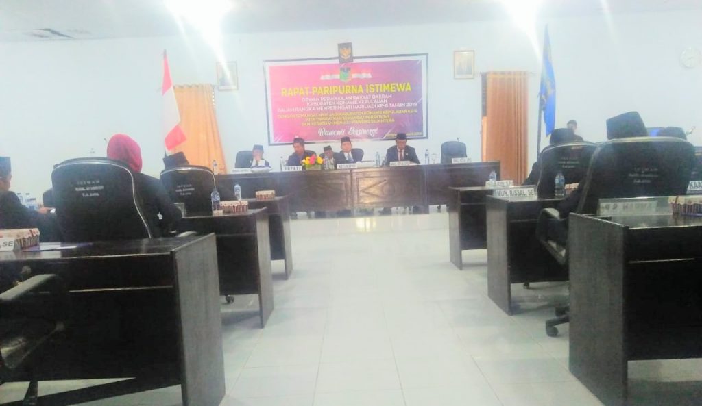 Rapat Paripurna Diakhir Periode, Tujuh Anggota DPRD Konkep Bolos