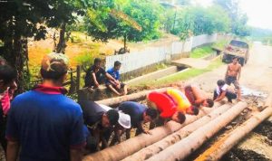 Polisi Warning Kelompok Pemuda di Kabaena Tengah tidak Palang Jalan