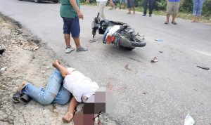 Mio Serempet Avanza, Seorang Pengendara Motor di Buteng Tewas di Tempat