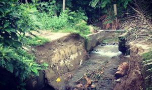 Jembatan Lintas Ibu Kota Bombana yang Putus Segera Dibenahi