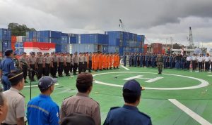 KSOP Kendari Gelar Apel Kesiapan Angkutan Laut Lebaran 2019