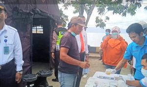 BNNK Gelar Tes Urine di Pelabuhan Nusantara Raha