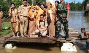 Konsel Mulai Banjir, Pelayanan Kesehatan Puskesmas Ranomeeto Barat Terganggu