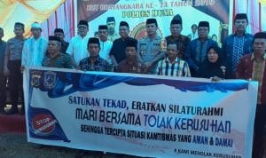 Kapolres Muna Tegaskan Pentingnya Menjaga Kedamaian