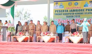 Kali Pertama, Tim Penggerak PKK Konsel Gelar Jambore Kader