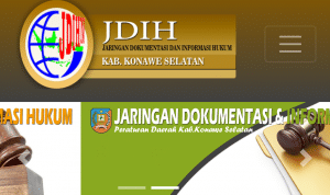 Pemkab Konsel Luncurkan Aplikasi Dokumentasi dan Informasi Hukum Online