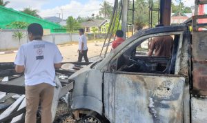 SPBU di Konsel Terbakar Hanguskan Mobil dan Bangunan