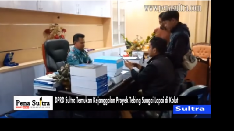 Kejanggalan Proyek Tebing Sungai Lapai di Kolut