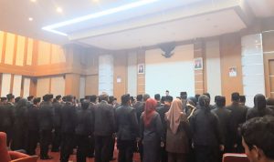 Ali Mazi Lantik 132 Pejabat Lingkup Pemprov Sultra, 10 Dinonjob