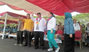 Hadiri Jambore PKK di Muna, Ini Harapan Istri Bupati Konut