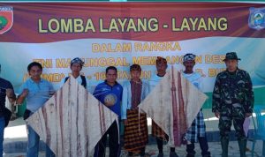 Kodim 1416 Muna Gelar Lomba Layang-layang di Butur