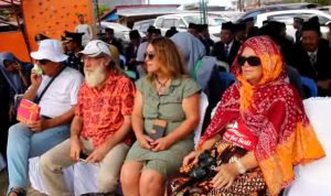 Peserta Sail Indonesia Ikuti Upacara HUT RI di Wakatobi