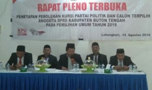 Dominasi Perolehan Kursi, PDI P Dipastikan Pimpin DPRD Buteng