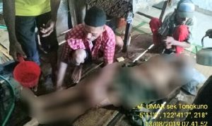 Warga Temukan Mayat Seorang Kakek Asal Tongkuno Mengapung di Laut