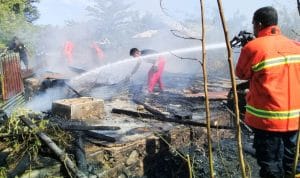 Rumah Warga di Muna Hangus Dilalap Api